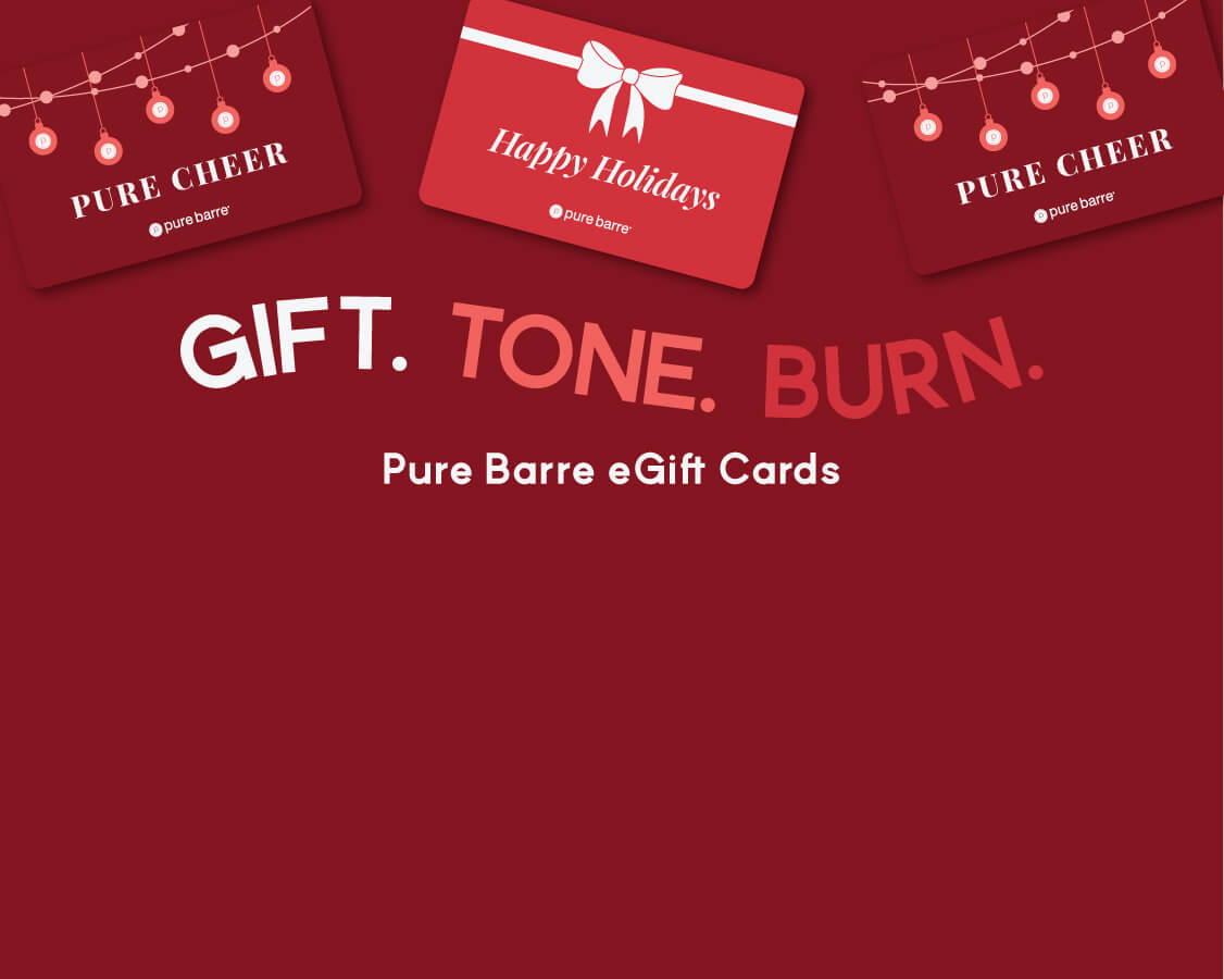 Gift Cards with Pure Barre